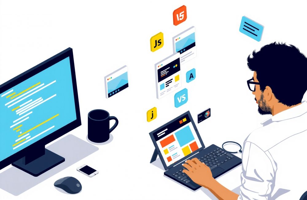 Programm für Webseiten erstellen